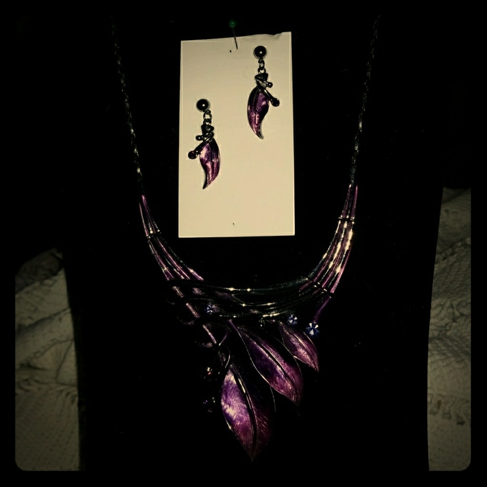 Necklace and Earrings